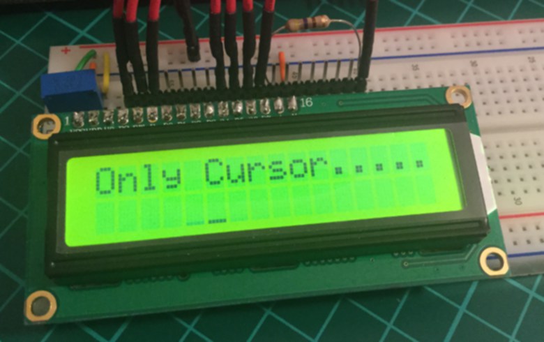 cursor display